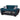 Armada Air Upholstered Convertible Loveseat with Storage Turquoise/Black-PU Microfiber ASY Furniture  Houston TX