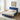 Ashley Platform Bed (Queen - Navy Blue Velvet) ASY Furniture  Houston TX