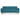 Baneton  Mid-Century Modern Teal Velvet Sleeper Sofa ASY Furniture  Houston TX