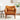Casper Lounge Chair (Burnt Orange - Velvet) ASY Furniture  Houston TX