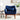 Casper Lounge Chair (Navy Blue - Velvet) ASY Furniture  Houston TX