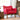 Casper Lounge Chair (Red - Velvet) ASY Furniture  Houston TX