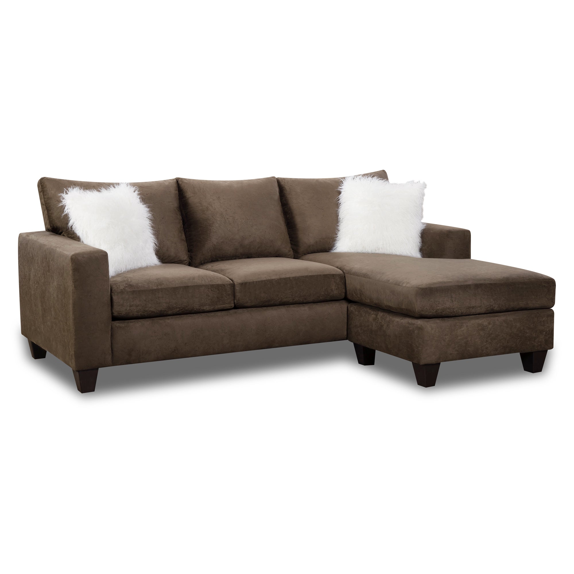 Chofa Sectional Sofa Reversible Chaise For Small Living Rooms 86'' L