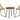 Coral Sand Outdoor Chairs with Table Set (Set of 3) ASY Furniture  Houston TX