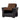 Diva Upholstered Convertible Armchair with Storage Brown ASY Furniture  Houston TX