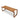 Elgin Leather Bench (Tan) ASY Furniture  Houston TX