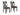 Dining Set Crown Mark in Houston-Texas from Asy Furniture