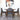 Fiona Dining set with 4 Ohio Dining Chairs ASY Furniture  Houston TX