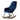 Ingrid Blue Velvet Rocking Chair ASY Furniture  Houston TX