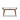 Keegans Mid Century Modern Study Desk ASY Furniture  Houston TX