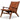 Maria Mid-Century Modern Tight Back Genuine Leather Upholstered Lounge Chair ASY Furniture  Houston TX