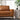 May 2-Piece Full Grain Leather Mid Century Modern Sectional Sofa in Tan3 ASY Furniture  Houston TX