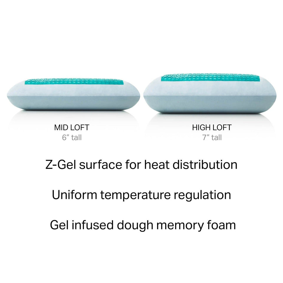 Memory Foam Pillow w/ Infused Gel, Plush By Malouf at ASY Furniture