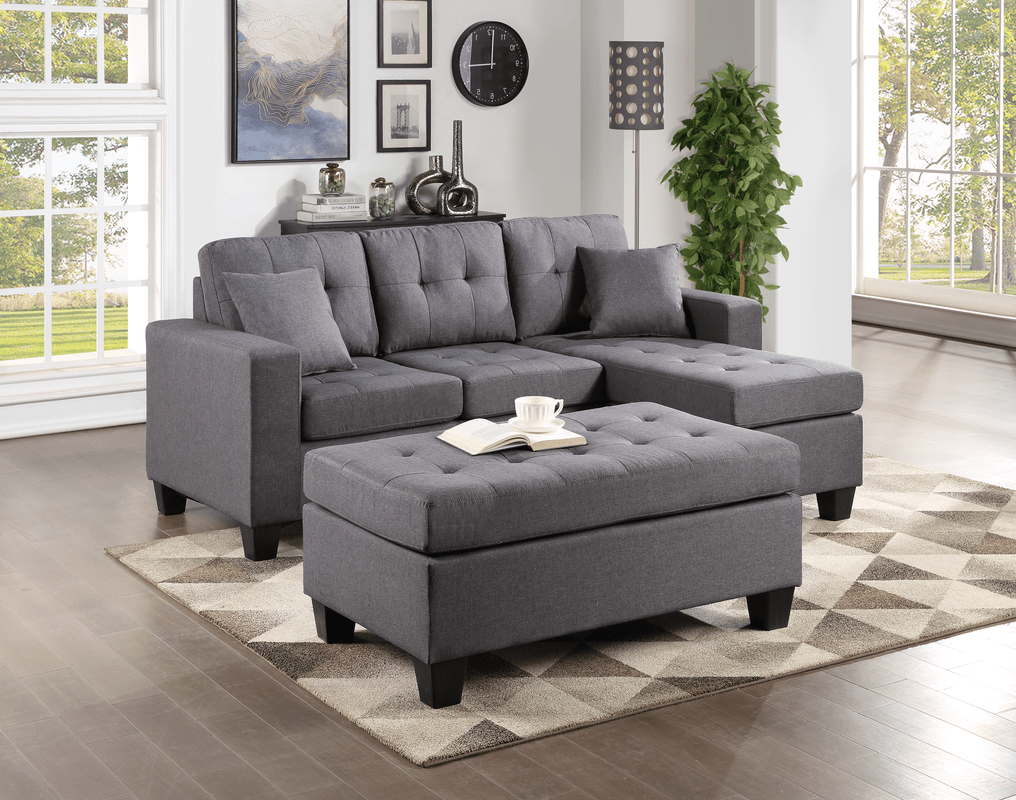 Naomi Small Sectional Sofa Chaise With