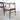 Palmer Dining set with 4 Sterling Gray Dining Chairs (Walnut) ASY Furniture  Houston TX