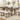 Regent 9 Piece Dining Table Set (8 Side Chairs + Table) ASY Furniture  Houston TX