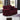 Rio Grande Upholstered Convertible Loveseat with Storage Burgundy ASY Furniture  Houston TX