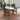 Rixos Dining Table (White Top) Zola Chair (Grey) Set of 4 ASY Furniture  Houston TX