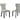 Silhouette Performance Velvet Dining Chairs - Set of 2 ASY Furniture  Houston TX